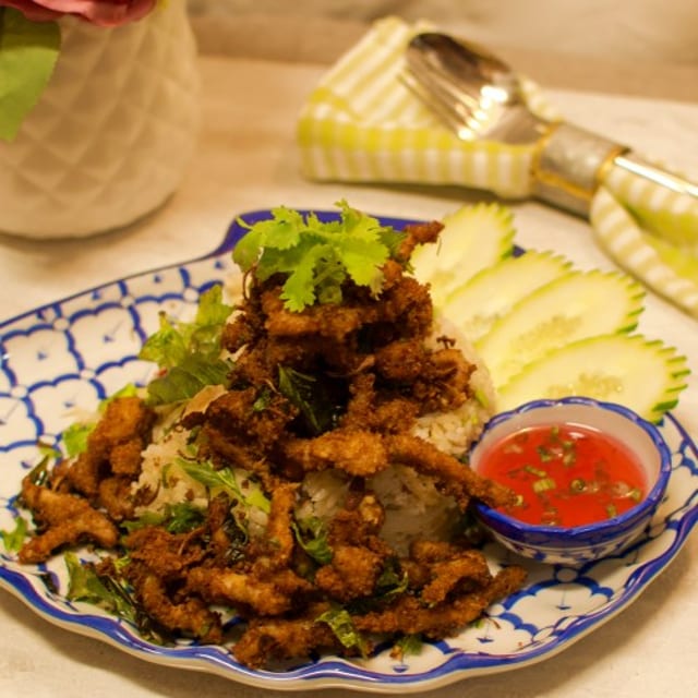Herbal Chicken Fried Rice.