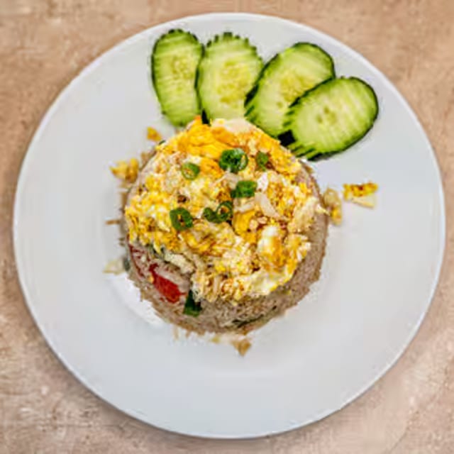 Crab Meat Fried Rice.