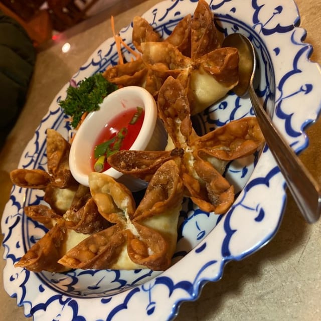 Crab Rangoon.