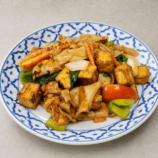 Pad Kee Mow Noodles