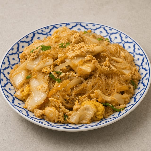 Thai Sukiyaki Stir-fry Noodles.