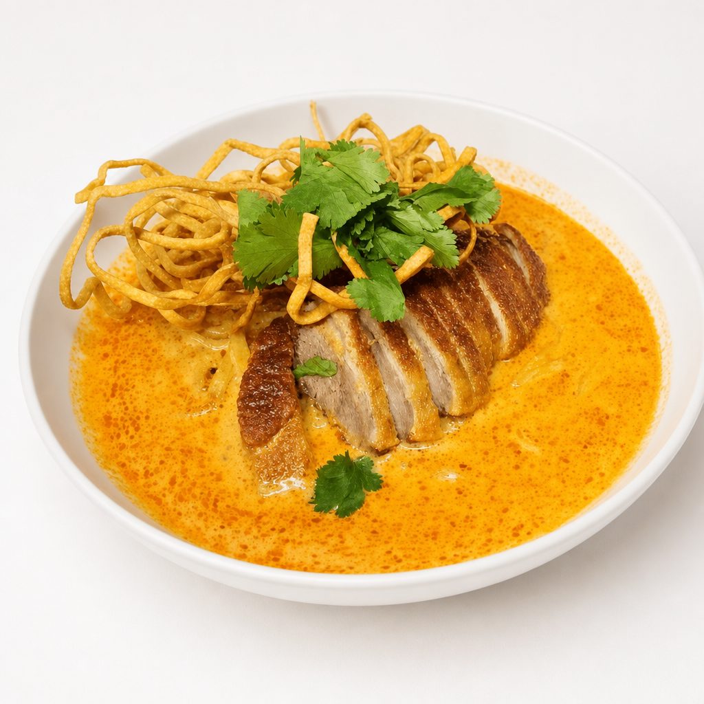 CRISPY DUCK KAO SOI.