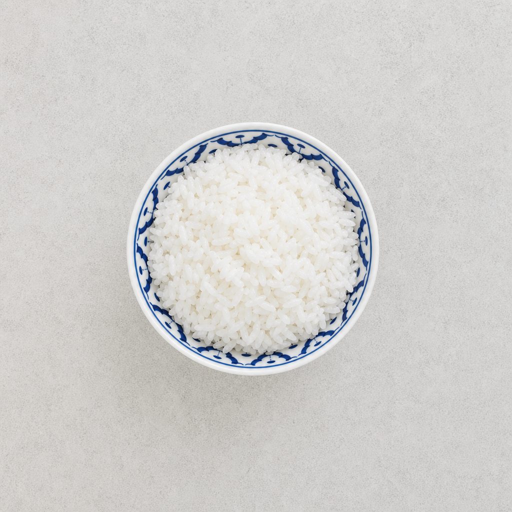 Steamed Rice.