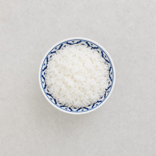 Steamed Rice.
