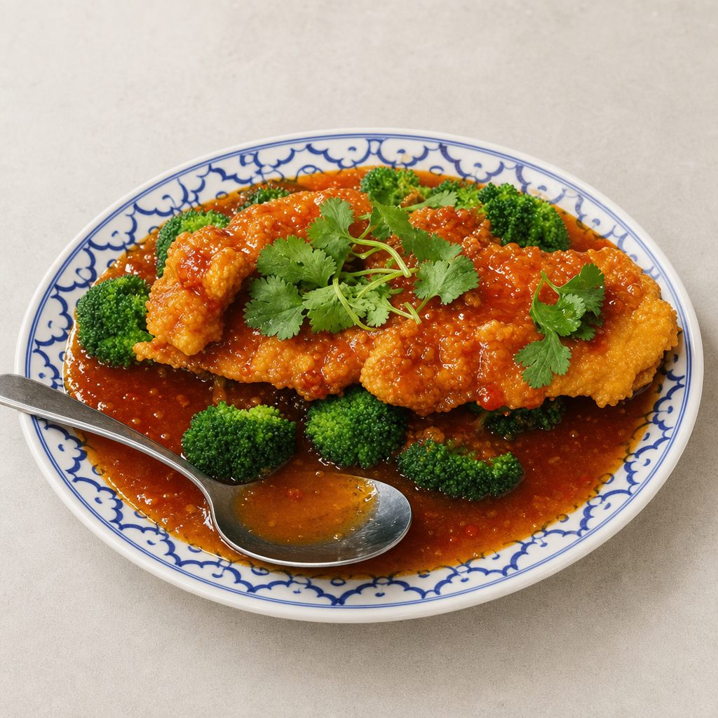 Catfish in Sweet Chili Sauce.