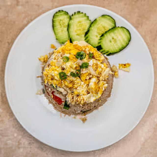 Crab Meat Fried Rice.