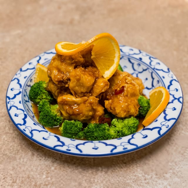 Orange Chicken.