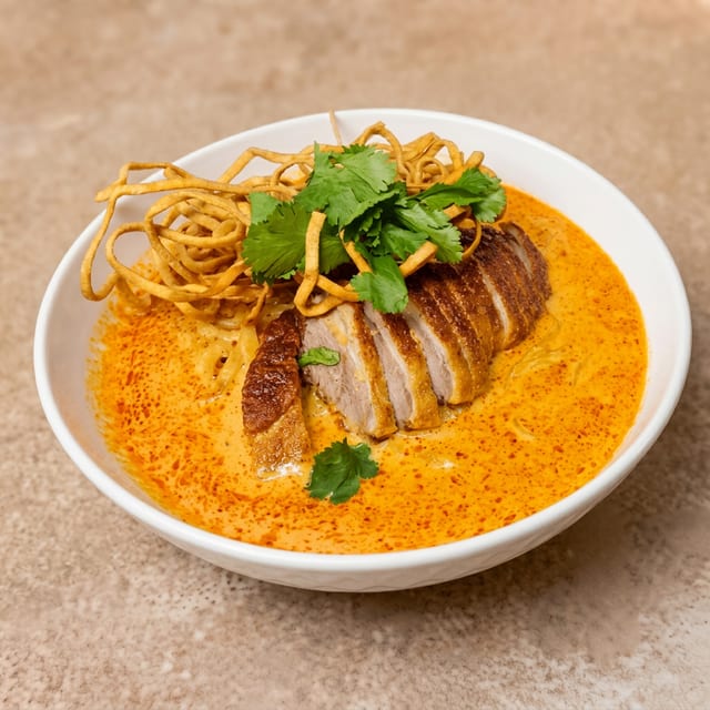 CRISPY DUCK KAO SOI.