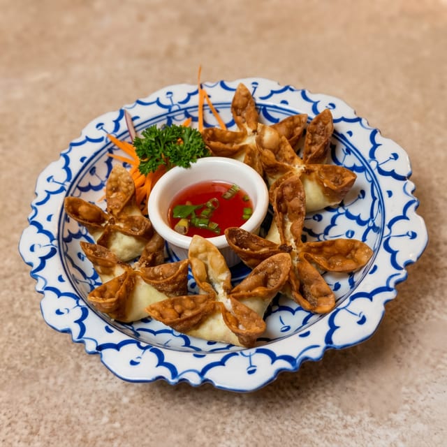 Crab Rangoon.