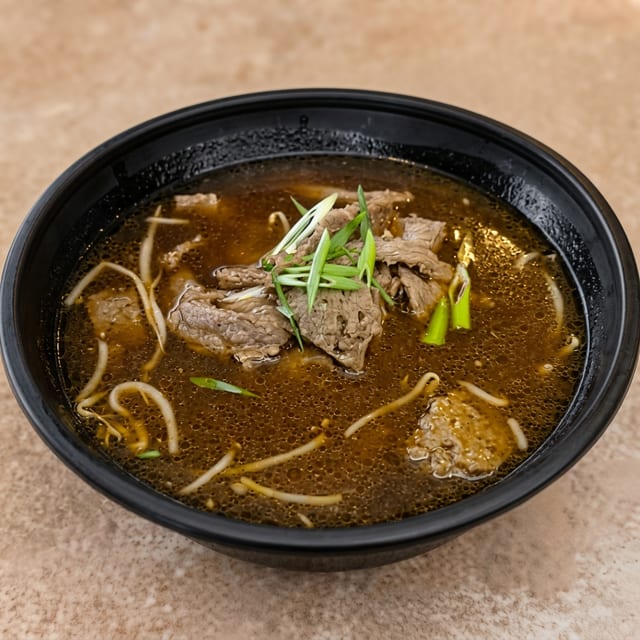 Beef Noodle Soup.