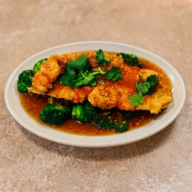 Catfish in Sweet Chili Sauce.
