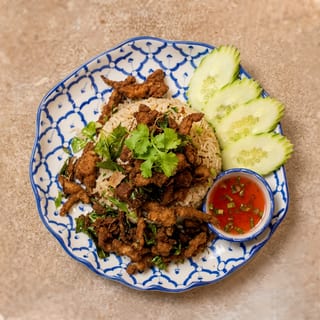 Herbal Chicken Fried Rice